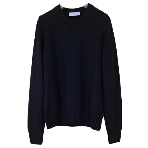 GRAN SASSO グランサッソー レディス 肩名取り草付き添い人クルーネックニット【割引き販売】【秋冬】【国内決まり品】 トップス-セーター