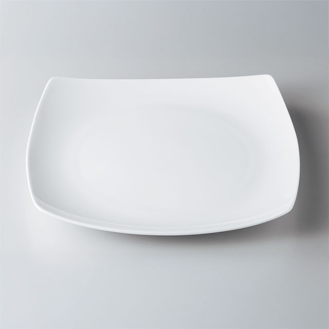 楽天市場】フィノ ピュアホワイト 23.5cm スクエアープレート 角皿