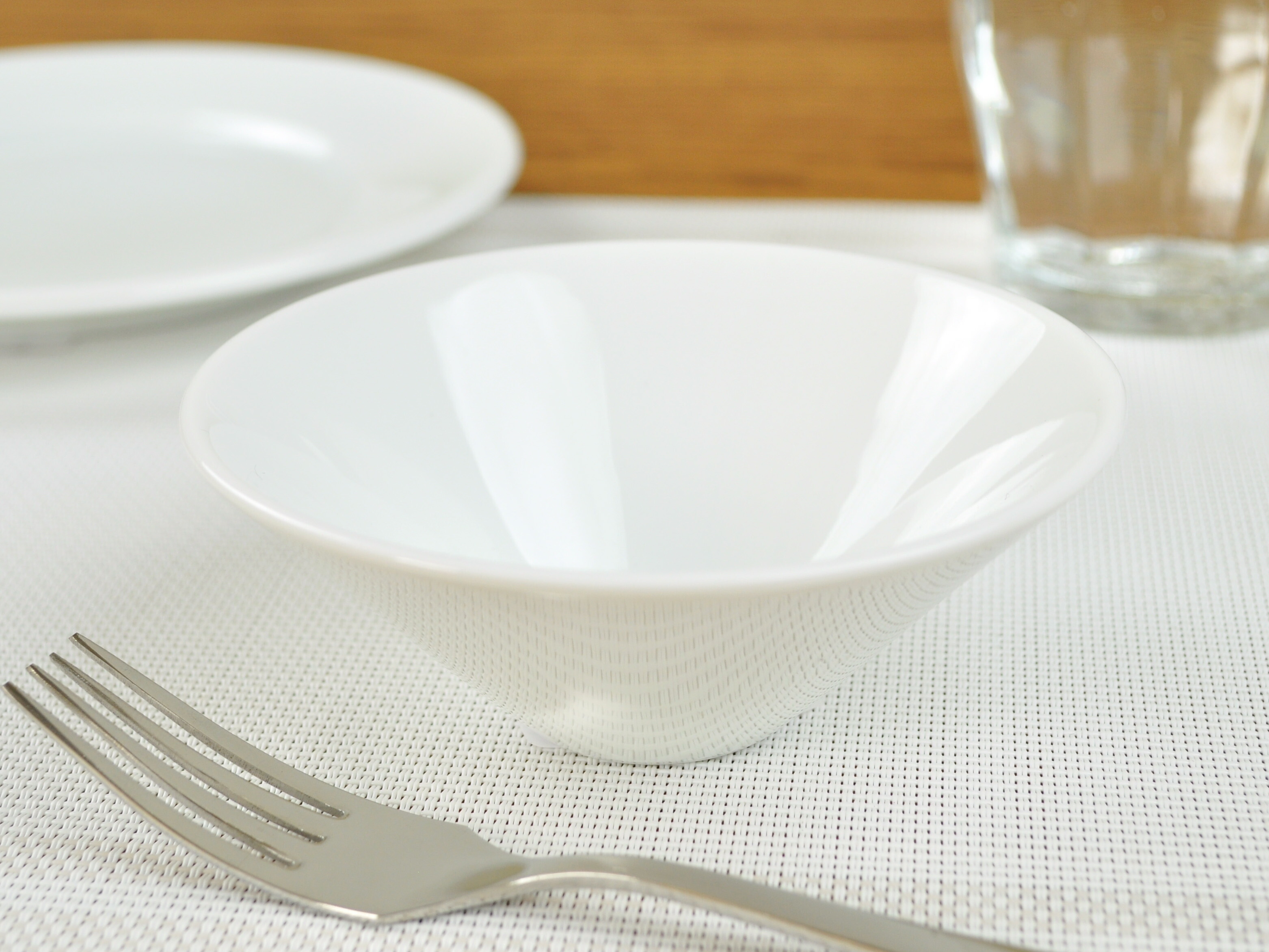 5個セット ☆ 中鉢 ☆フォンテ 24cm デュードロップ浅ボウル [ L 24 x S 19.3 x H 4.6cm ] 5個セット ☆ 中鉢 ☆フォンテ 24cm デュードロップ浅ボウル [ L 24 x S