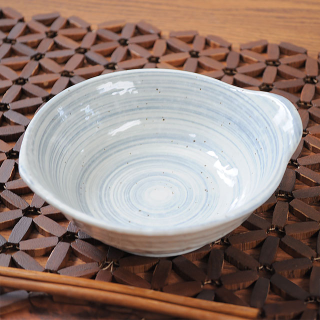 楽天市場】とんすい うず粉引 茶 直径13cm×高さ5cm 呑水 鍋料理 和食器