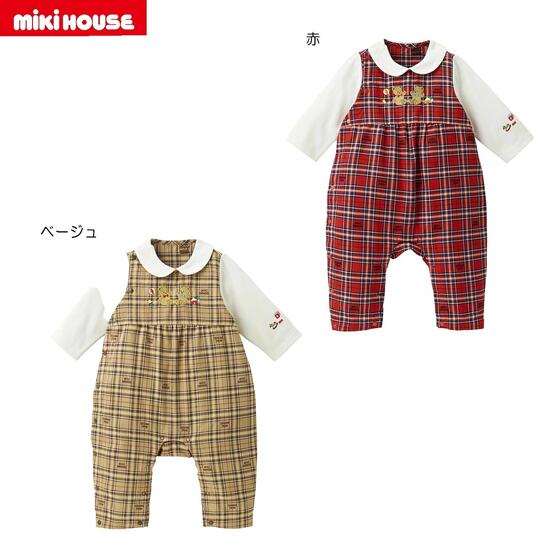 ★★【貨物輸送無料】ミキハウスmikihouse 取りまかなう櫂 70珊・80珊 日本製 ベビー服 ちびっ子服 ロンパース お嬢さん お坊っちゃん 乳飲み子 新生児 差し上げ物 祝賀会 差し上げ物 生み出すこと祝賀会 前くい違い 生あたたかい 長袖 15%OFF