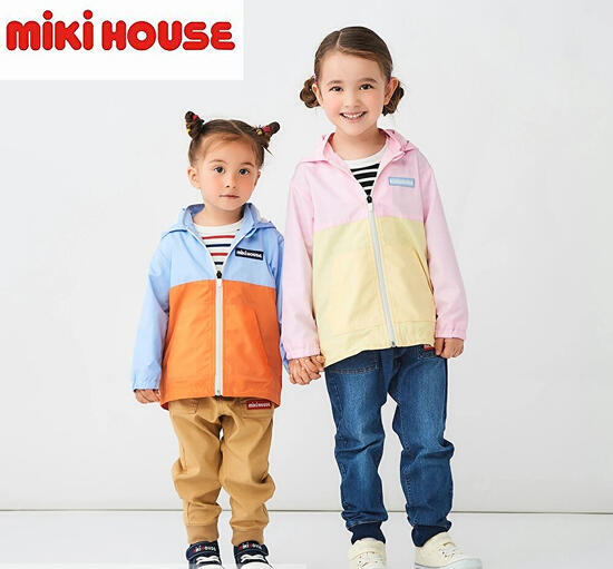 ★★【貨物輸送無料】ミキハウス mikihouse【WEB押さえる】上衣 80珊90珊100珊110珊120珊130珊 キッズ ちびっ子服 こども 前掛け お坊っちゃん お嬢さん アウトドア はおりもの 10%OFF