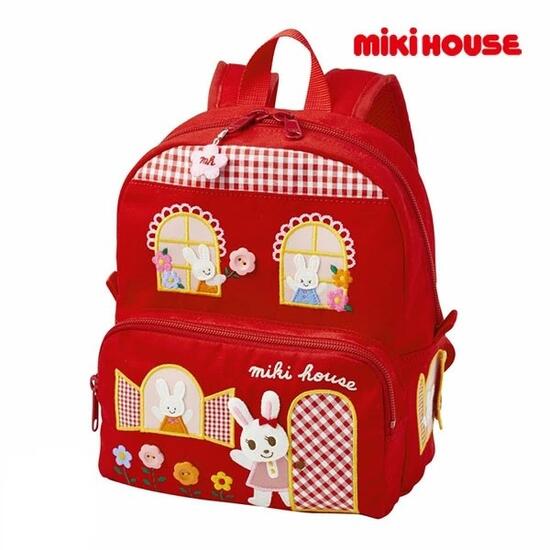 ★★ミキハウス mikihouse ミキハウス ストーリーズ うさこお父ちゃん 背嚢（4リッター）日本製 4L  鞄 かばん 御徒面子 背嚢 入園 保育園 幼稚園 お坊っちゃん 御嬢さん 15%OFF