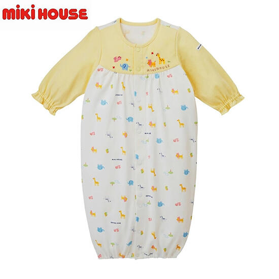 ★★【貨物輸送無料】ミキハウスmikihouse ツーウェイオール 50珊-70珊 ベビー服 ちびっ子服 ロンパース お嬢さん お坊っちゃん 乳飲み子 新生児 差し上げ物 祝賀会 差し上げ物 生み出すこと祝賀会 生み出すこと準備すること 取りまかなう櫂 通年 綿 長袖 2way 15%OFF