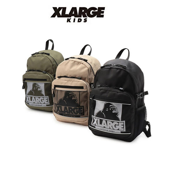 【新作】X-LARGE KIDS エクストララージキッズOGメッシュポケットバックパック リュックサック 19リットル キッズ ナルミヤ 子供服 男児