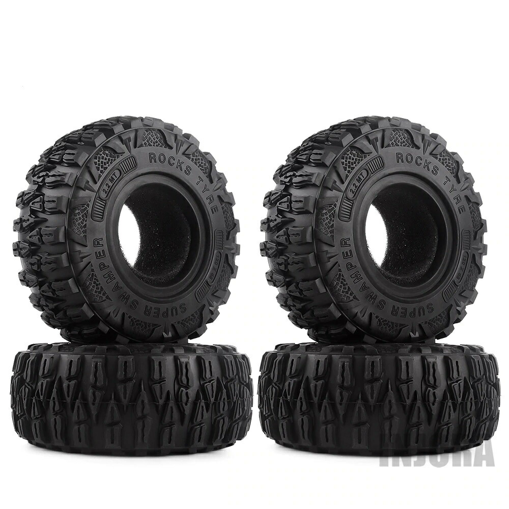1/10 ロッククローラー RC <br>4本 タイヤ 2.2インチ 120mm