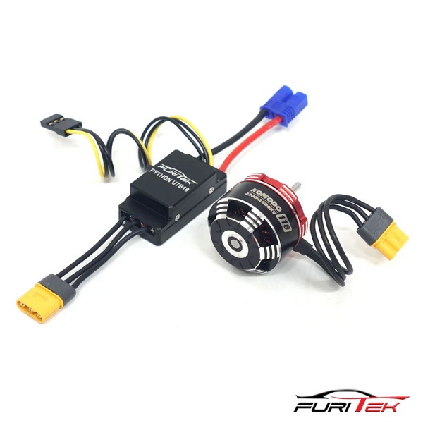 クローラー　furitec PYTHONX  ブラシブラシレス　ESC  アンプ FURITEK PYTHON X TEAM SPEC 80A/120A BRUSHED/BRUSHLESS ESC