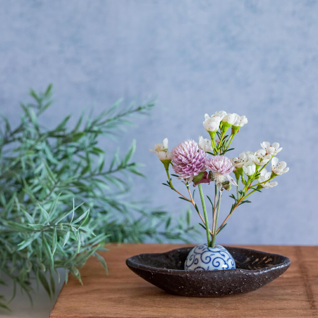 楽天市場 25日限定タイムセール 陶玉お任せ3個付き ミニ 花器 一輪挿し セット 陶玉 陶器 お香立て 香立て 花 花瓶 花生け 花入れ お部屋 置物 和風 フラワーベース インテリア かわいい おしゃれ プレゼント 引き出物 結婚祝い ギフト お返し 女性 人気 ひまわり堂