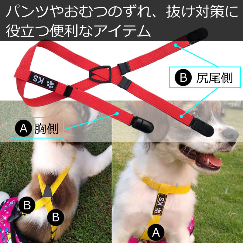 楽天市場 犬 サスペンダー ズレヘンダー ドッグ 犬用サスペンダー サニタリー パンツ マナー ペット スカート マナーパンツ おむつカバー コスプレ 小型犬 大型犬 犬用 Ks Rktshop