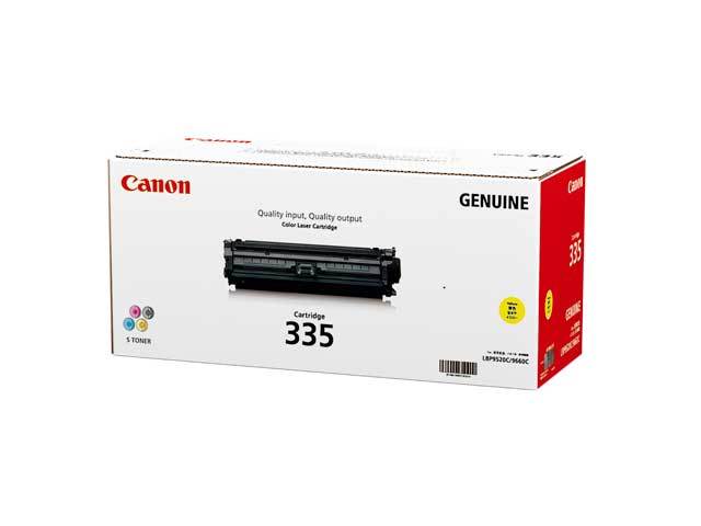 Canon(キヤノン) 純正トナーカートリッジ CRG-335YEL|ケーズデンキ 店