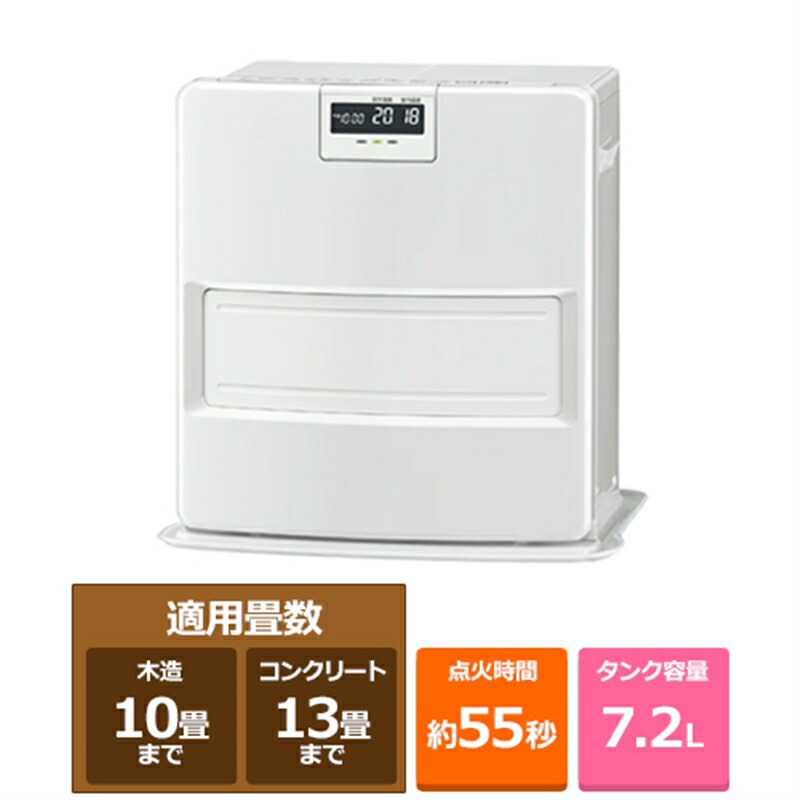 楽天市場】コロナ 石油ファンヒーター S32タイプ FH-S3225Y(WM) マット