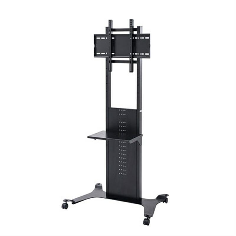 サンワサプライ 液晶ディスプレイスタンド（32～65インチ対応） CR-PL34BK ブラック｜ケーズデンキ　店