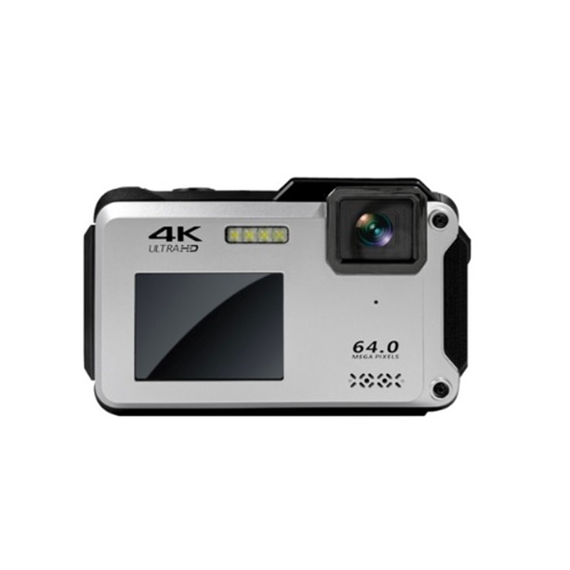 Bluemake(ブルーメイク) 防水コンパクトデジタルカメラ TT-WD1300 シルバー|ケーズデンキ 店