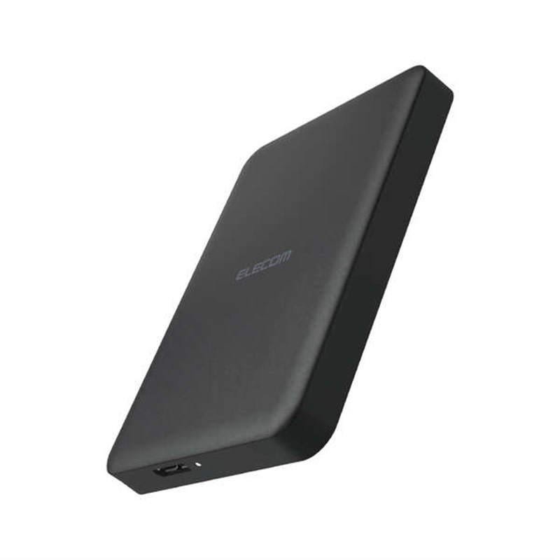 エレコム ELP-HTV 2.5インチ ポータブルHDD ELP-HTV010UBK ブラック　HDD：1TB
