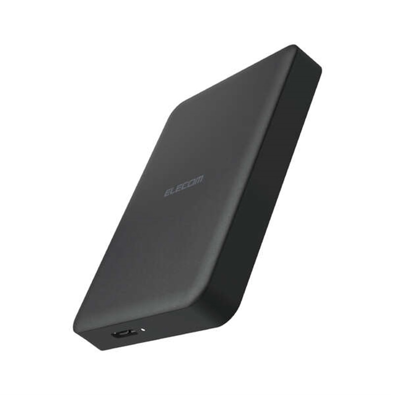 エレコム ELP-HTV 2.5インチ ポータブルHDD ELP-HTV020UBK ブラック　HDD：2TB