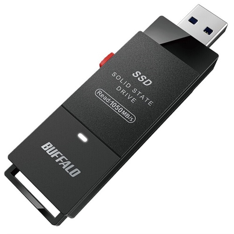 BUFFALO スティック型 SSD 1.0TB 抗ウイルス 抗菌 家電 電化製品
