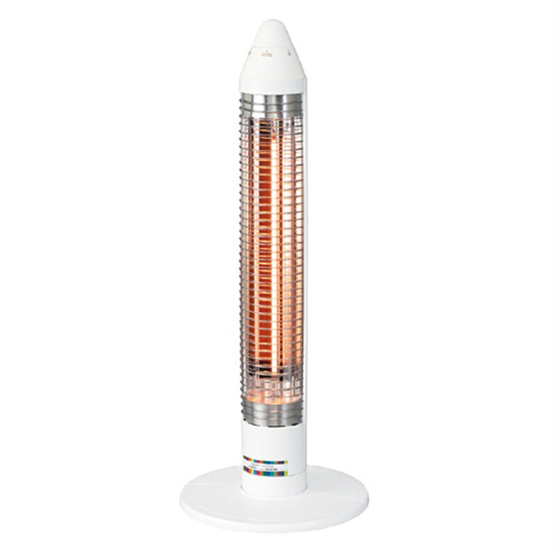 楽天市場】小泉 遠赤電気ストーブ KKS-09257/W グレイッシュホワイト