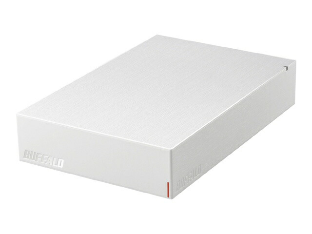 バッファロー 外付けHDD HD-LE2U3-WB HDD ホワイト （人気激安） HD-LE2U3-WB