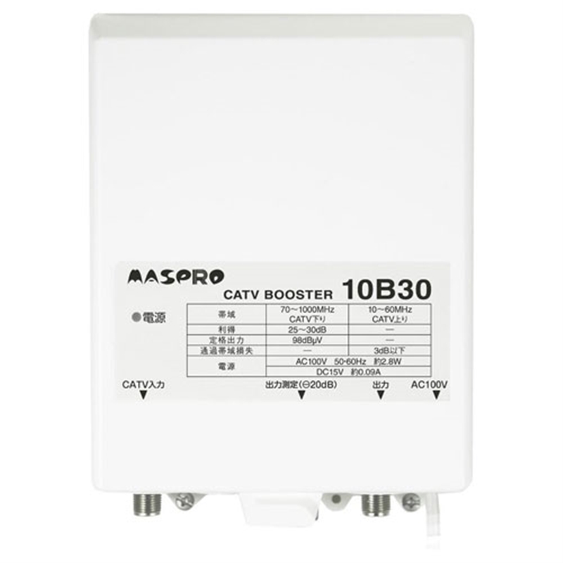 ブティック MASPRO（マスプロ）CATV BOOSTER 7B28U - 通販