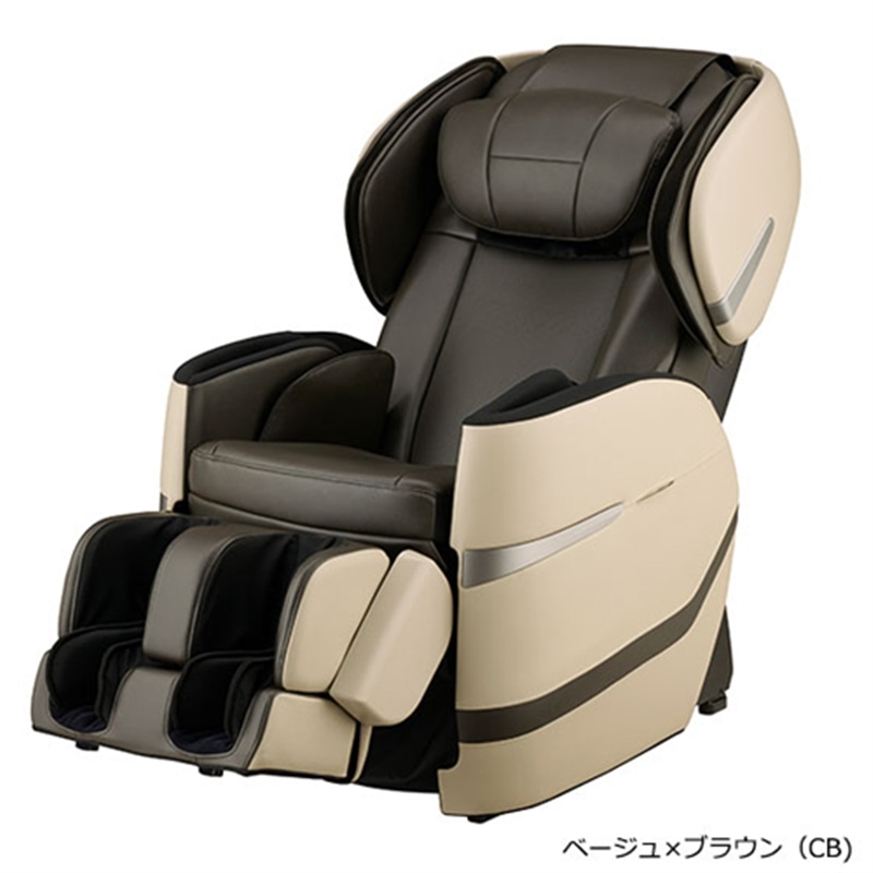(長期無料保証/配送設置無料)フジ医療器 マッサージチェア E25　リラックスマスター AS-R630-CB ベージュ×ブラウン