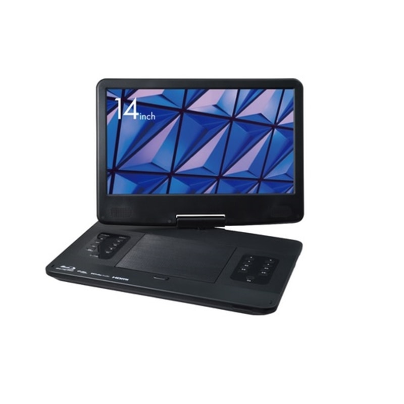 楽天市場】Qriom ポータブルブルーレイプレーヤー 9インチ TMB-L90R1(B