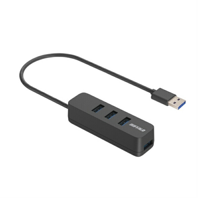 バッファロー スティック型 SSD ブラック SSD-SCT2.0U3-BA BUFFALO ポータブルSSD バッファロー SSD-SCT2.0U3BA/D