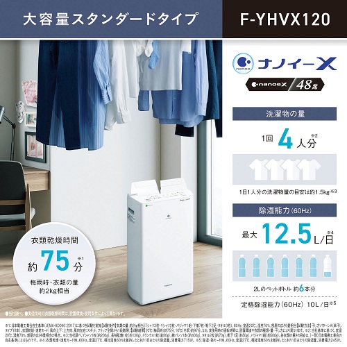 Panasonic（パナソニック） ハイブリッド方式 衣類乾燥除湿機 F