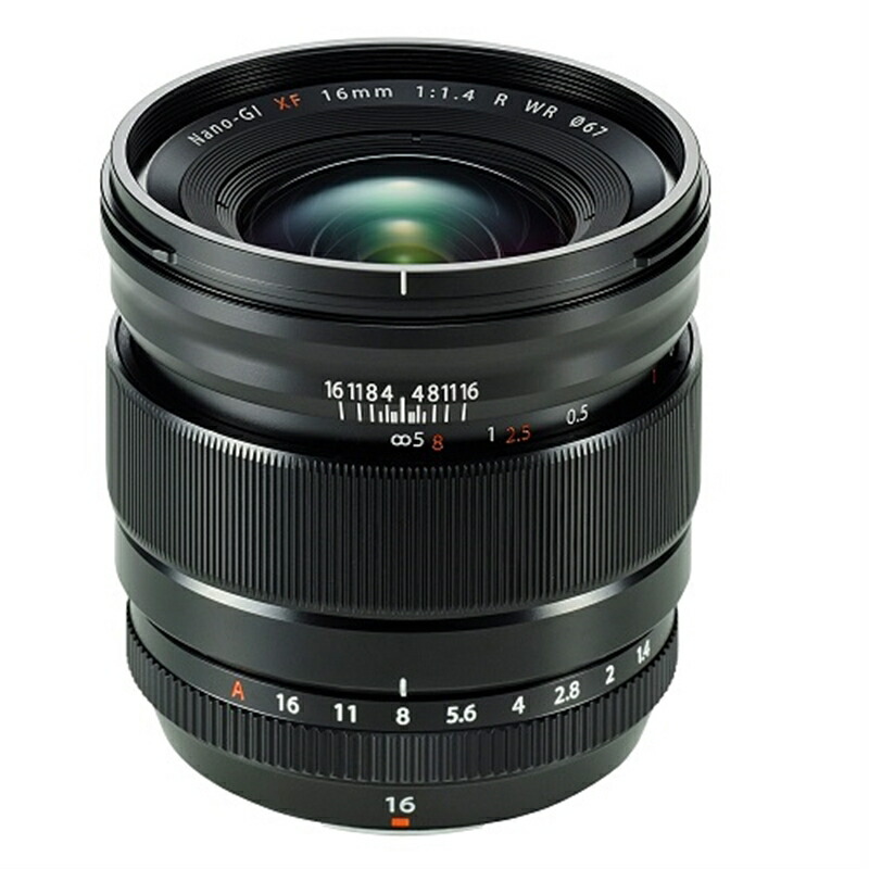 FUJIFILM（フジフイルム） 交換用レンズ　フジフイルムＸマウント XF16mmF1.4 R WR｜ケーズデンキ　店