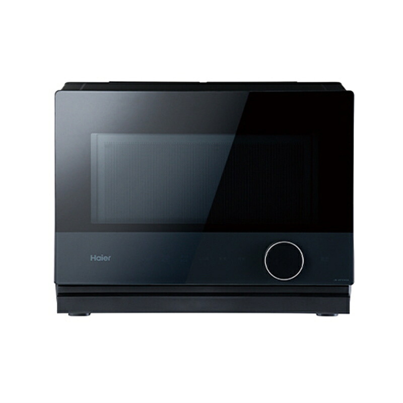 (長期無料保証)Haier（ハイアール） オーブンレンジ（角皿式スチーム）　Milaly JM-WFVH26A(K) ブラック