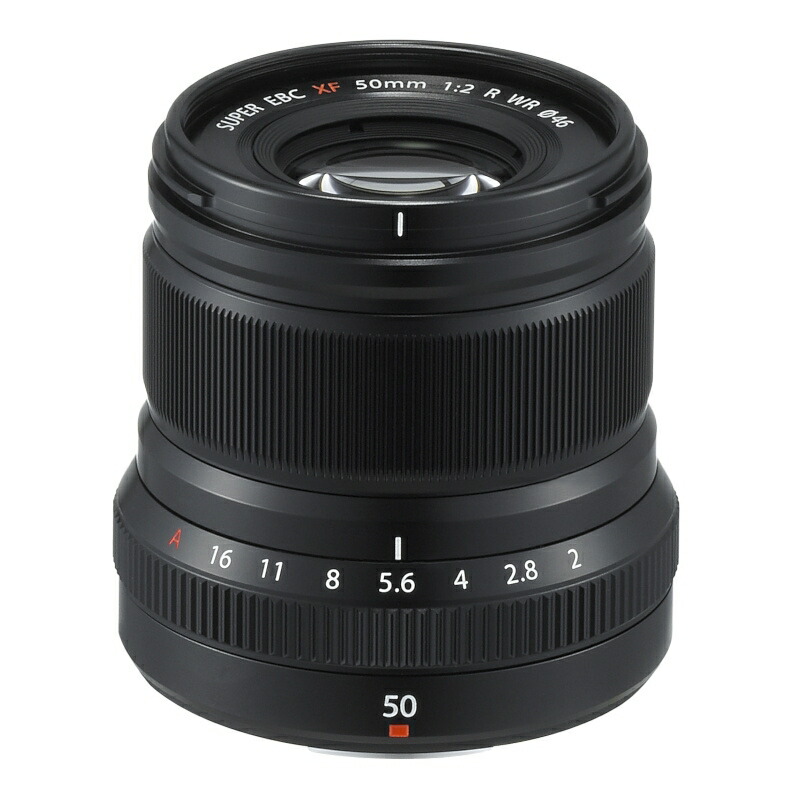 FUJIFILM（フジフイルム） 交換用レンズ　フジフイルムＸマウント XF50mmF2 R WR B ブラック｜ケーズデンキ　店