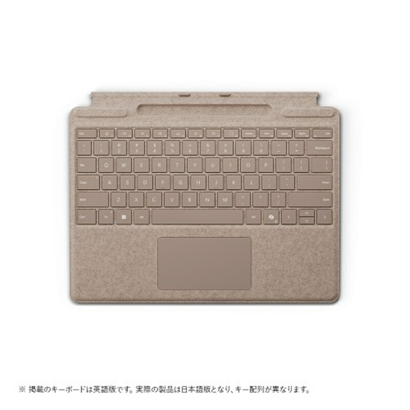 Microsoft（マイクロソフト） Surface Pro 13 インチ キーボード（ペン収納付き/スリム ペン別売り） 8XA-00163 デューン