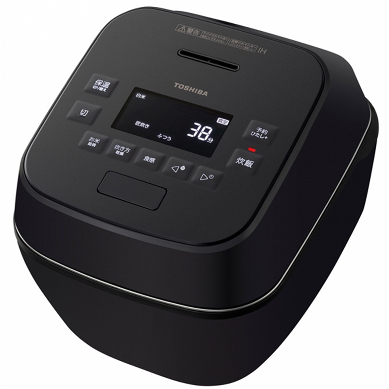 (長期無料保証)東芝（TOSHIBA） 真空圧力IH炊飯器 RC-10SGA(K) グランブラック　炊飯容量：5.5合