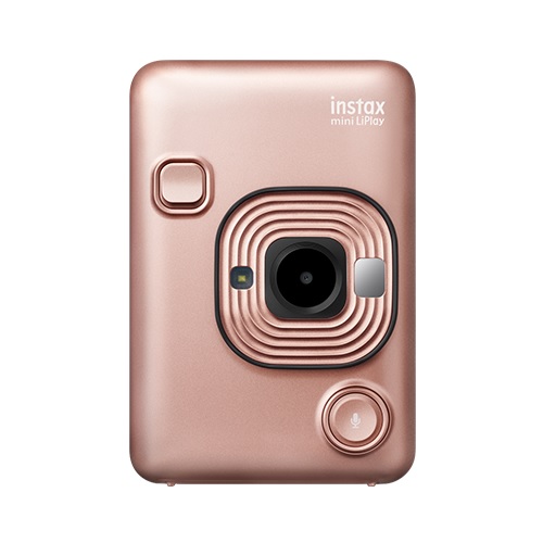 フジフイルム ハイブリッドインスタントカメラ Instax Mini Liplay Ins Mini Hm1 Blush Gold ブラッシュゴールド Mergertraininginstitute Com