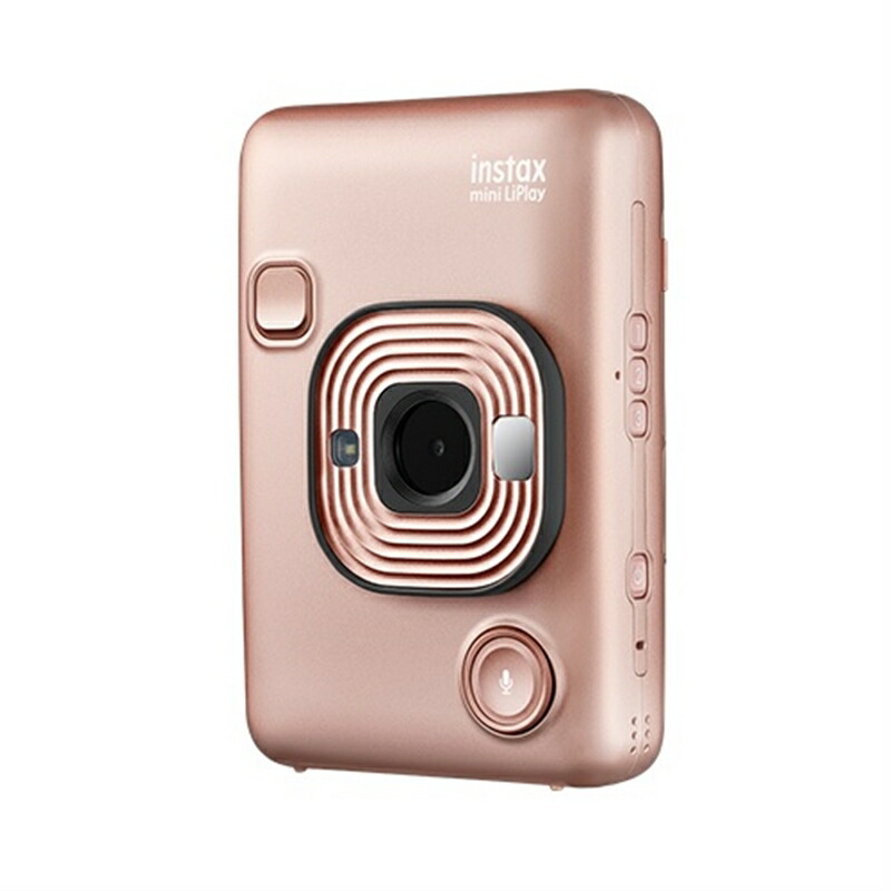 フジフイルム ハイブリッドインスタントカメラ Instax Mini Liplay Ins Mini Hm1 Blush Gold ブラッシュゴールド Mergertraininginstitute Com