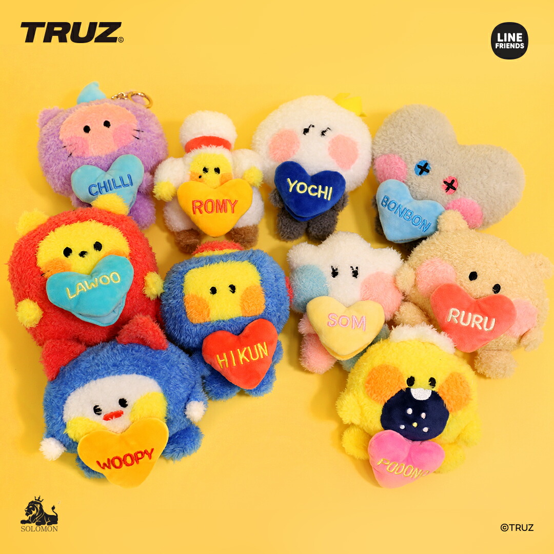 楽天市場】TRUZ WOOPY ぬいぐるみマスコット / TREASURE
