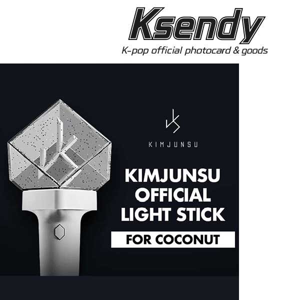 KIM JUN SU キム ジュンス OFFICIAL LIGHT STICK Coconut Bong FANLIGHT ペンライト XIA シア ジュンス JYJ 元 東方神起 TVXQ 公式 グッズ ペンライト 応援棒 kpop 韓国盤 韓国版 送料無料 韓国発送 Ksendy｜Ksendy
