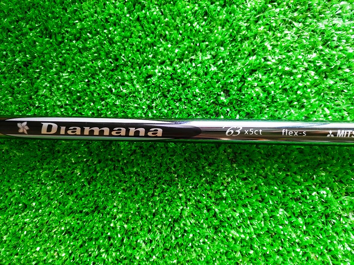 【楽天市場】【中古】 Diamana X63 X5CT (S) キャロウェイスリーブ付 シャフトのみ ドライバー用 グリップ付き ディアマナ ...