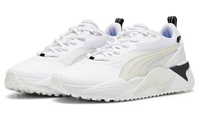 ★新品★ プーマ 2024 GS-X エフェクト 379207-06 ホワイト&times;グレー スパイクレス ゴルフシューズ PUMA｜KSゴルフ店