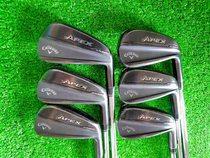 【中古】 APEX Ti FUSION アイアン 6本セット(5-PW) NS PRO MODUS3 TOUR120 (S) アペックス フュージョン|KSゴルフ店