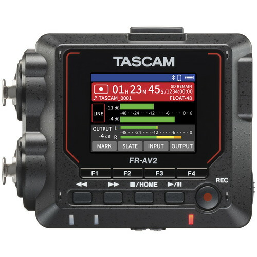 【納期約2週】【お一人様1点まで】TEAC  FR-AV2  TASCAM  32ビットアイスクリームソーダ吹き込み相応う2chポータブルフィールドレコーダー