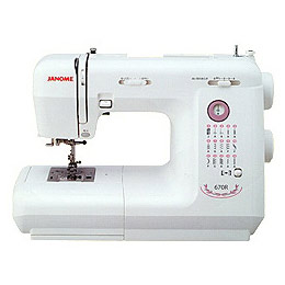 【納期約1ヶ月以上】【お一人様1台まで】ジャノメ 電子ミシン 670R 47374901｜シープワン