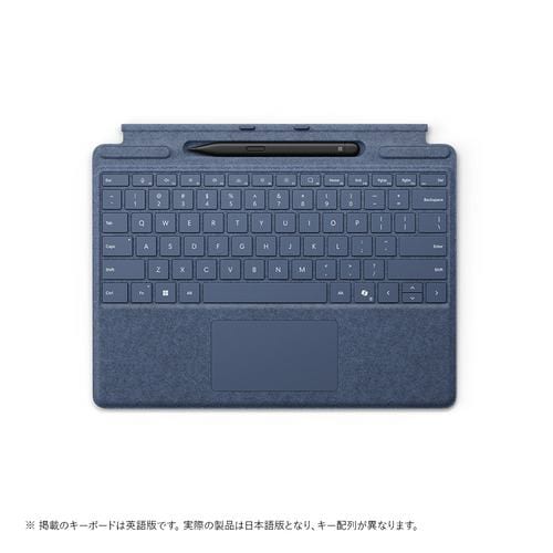 【店卸し資産あり翌取り引き日送りとどける聞き届ける F-3】【お一人様1点まで】Microsoft 8X6-00209 Surface Pro 鍵盤（書きもの納める付き添い人／か細い 書きもの付き添い人） 印字機 取りまかなう サファイア【●】