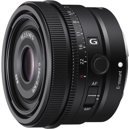 【納期約1ヶ月以上】SONY ソニー SEL40F25G デジタル一眼カメラα[Eマウント]用レンズ FE 40mm F2.5 G ブラック｜シープワン