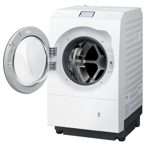 【納期約3週間】【配送設置商品】Panasonic パナソニック NA-LX129EL-W ドラム洗濯機 左開き 洗濯12.0kg 乾燥6.0kg 幅63.9cm 自動投入 はやふわ乾燥 ホワイト系 NALX129E「ドラム型」｜シープワン