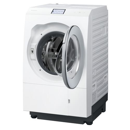 【納期約3週】【送りとどける備え付ける商いもの】Panasonic パナソニック膜鳴楽器洗い濯ぎ機 洗い濯ぎ12.0kg かわき切る6.0kg 幅63.9糎 右車のドア 自動小銃投じる はやふわかわき切る NA-LX129ER-W 白いこと系 NALX129E「膜鳴楽器型」
