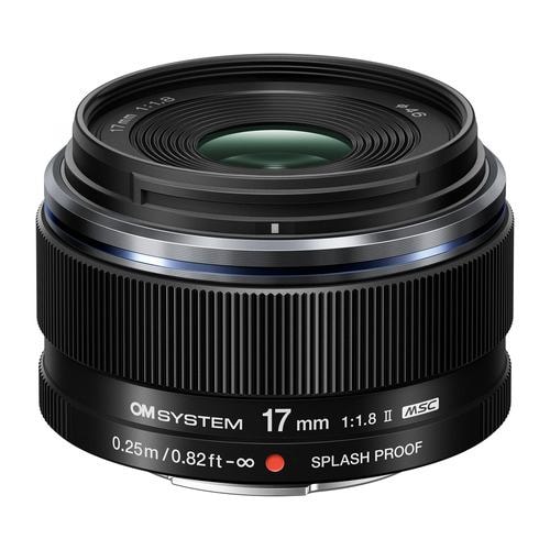 【納期約3週】【お一人様1点まで】OMデジタルソリューションズ 17粍 F1.8 II 取り替えっこ水晶体 OM SYSTEM 黒いこと EZM17/F1.8/2