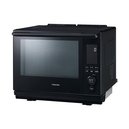 【納期約4週間】【代引き不可】TOSHIBA　東芝 ER-D3000B(K) 過熱水蒸気オーブンレンジ 石窯ドーム 2段調理対応 30L グランブラック ERD3000B
