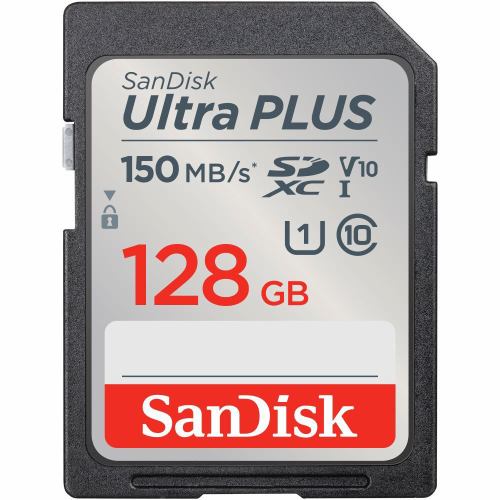 【在庫限り翌営業日発送OK F-3】SanDisk SDSDUWC-128G-JN3IN サンディスクウルトラプラス SDXC UHS-Iカード128GB SanDisk Ultra PLUS 128GB SDSDUWC128GJN3IN
