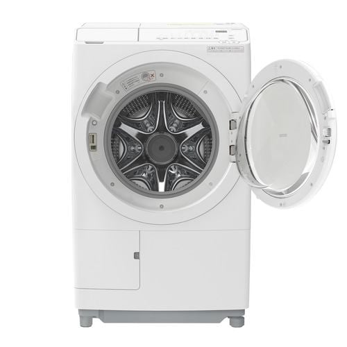 【納期約2週間】【配送設置商品】日立 ドラム式洗濯乾燥機 右開き 洗濯12.0kg 乾燥6.0kg 幅63.8cm らくメンテ ナイアガラ洗浄 風アイロン BD-SV120M ホワイト系　BDSV120M 「ドラム型」