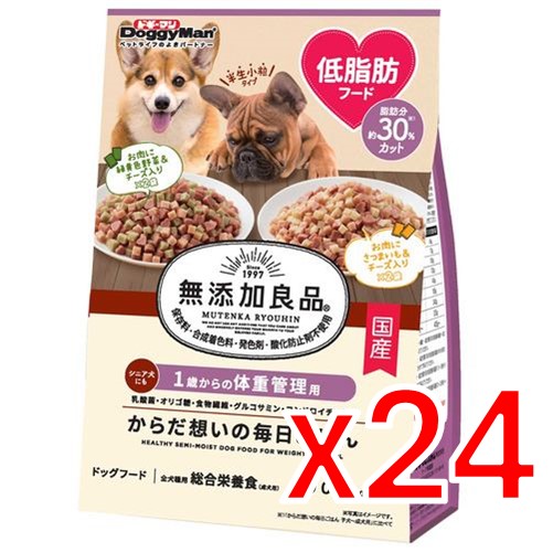 【納期約3週】(011791)x24 ドギーマン 無足し加える良品 からだ願望することの日毎夜毎ごはん 1歳からの体量保護すること用 200g（50g×4袋）×24個仕掛ける［ドッグフード］【仕掛ける売りわたす】